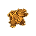 Gold Blastoise